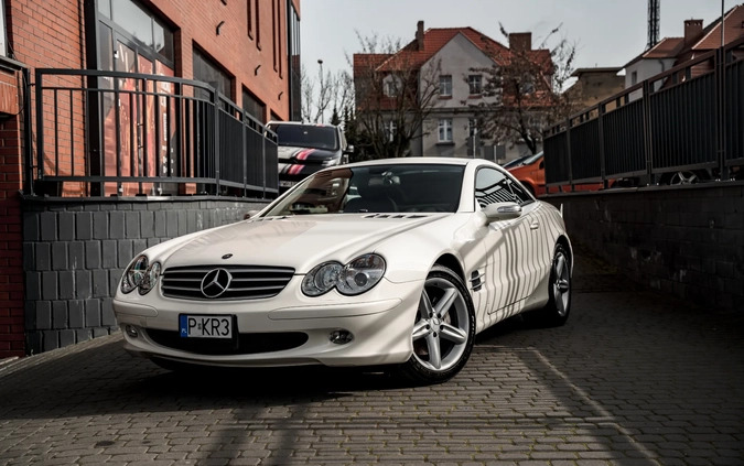 Mercedes-Benz SL cena 89000 przebieg: 83000, rok produkcji 2005 z Września małe 704